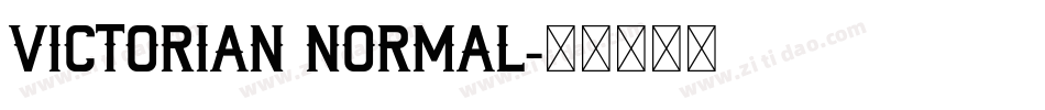 Victorian Normal字体转换
